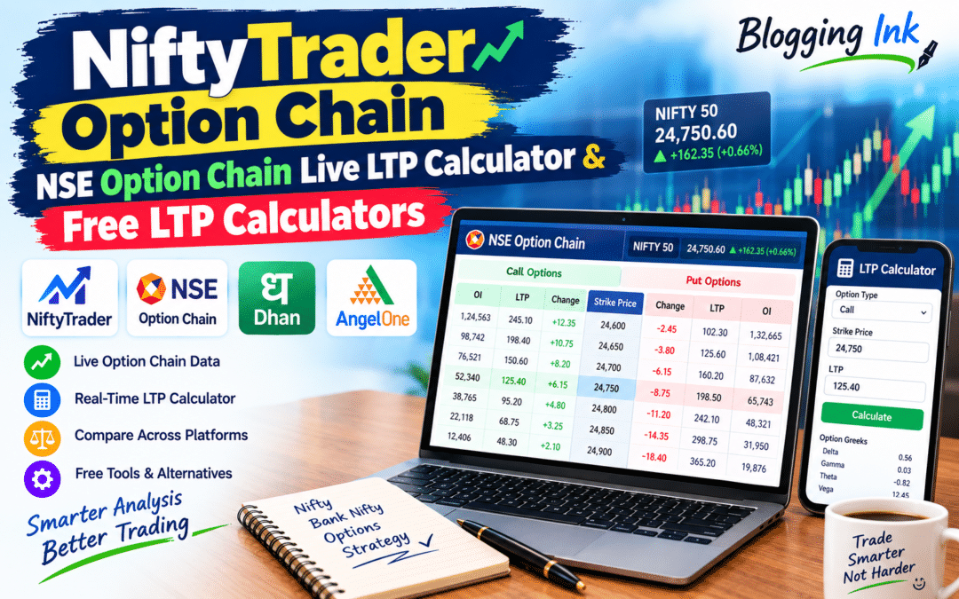NiftyTrader Option Chain, NSE Option Chain Live LTP Calculator & Free LTP Calculators